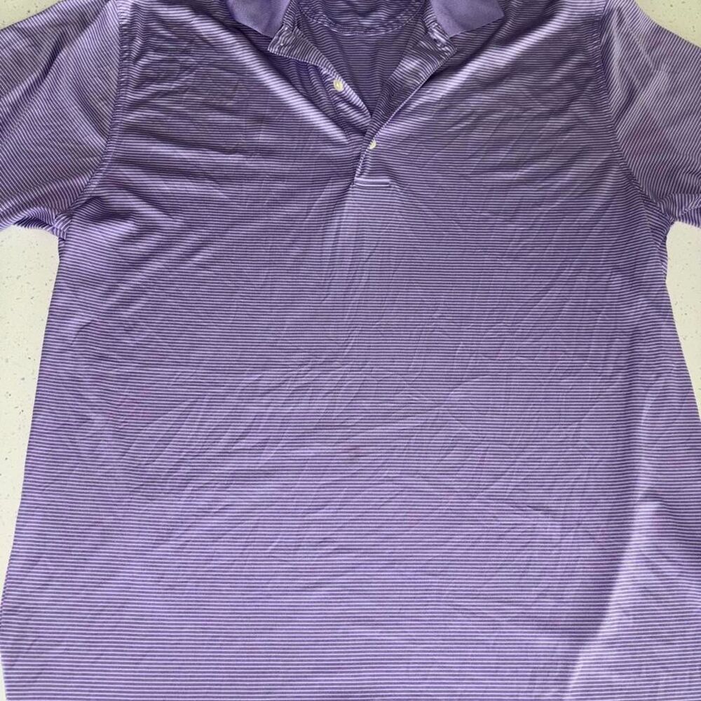 Greg Norman Playmen Purple Golf Polo